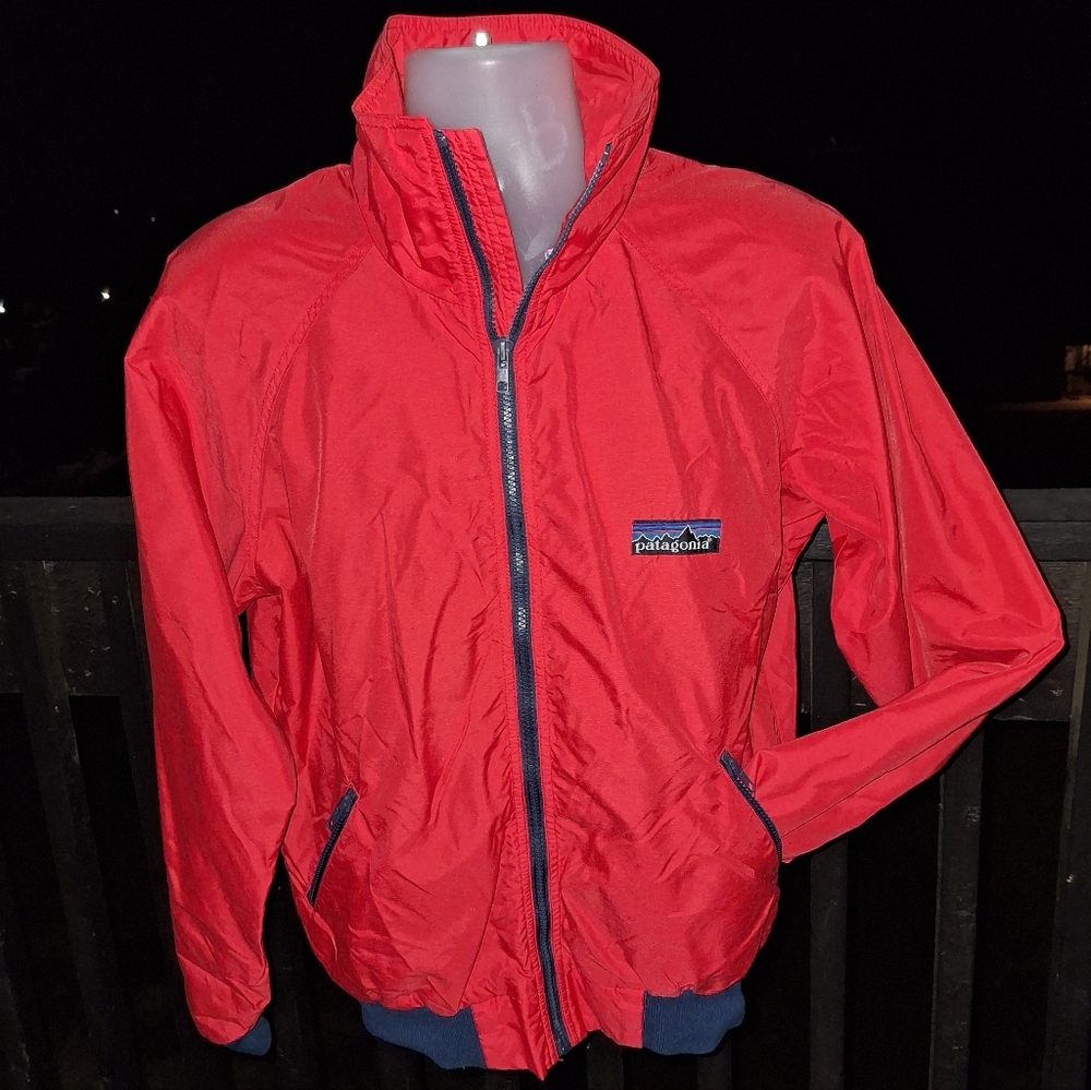 Vintage 80s Patagonia Nylon Shell Jacket Size Med